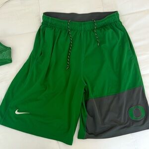 Oregon ducks Nike dri fit shorts